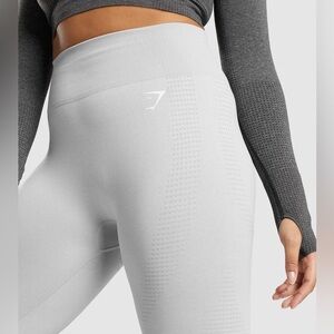 Gymshark Light Gray Seamless Leggings